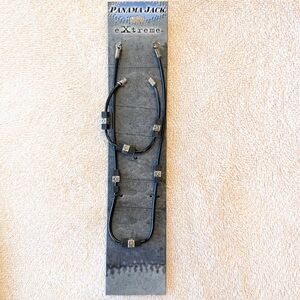 Panama Jack eXtreme Adjustable Necklace & Bracelet Set Y2K NOS 2002‎